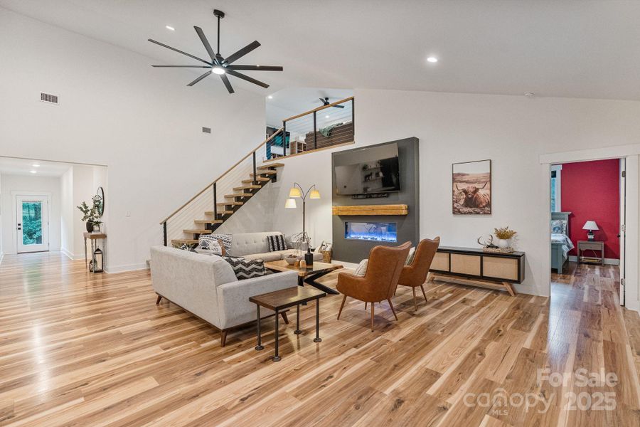 Furnished interior view inside a new home in , York (Image 40).