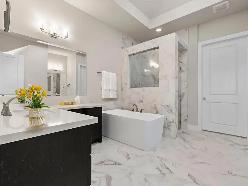 Furnished interior view inside a new home in Audubon 60’s, Magnolia (Image 3). Furnished interior view inside a new home in Audubon 60’s, Magnolia (Image 3).