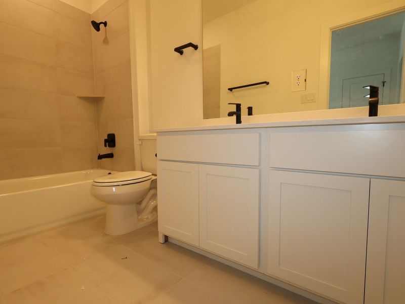 Furnished interior view inside a new home in Estancia West, Manchaca (Image 5).