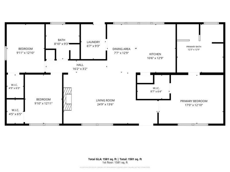 2D floor plan layout of this home in , Troy, NC (Image 4). 2D floor plan layout of this home in , Troy, NC (Image 4).