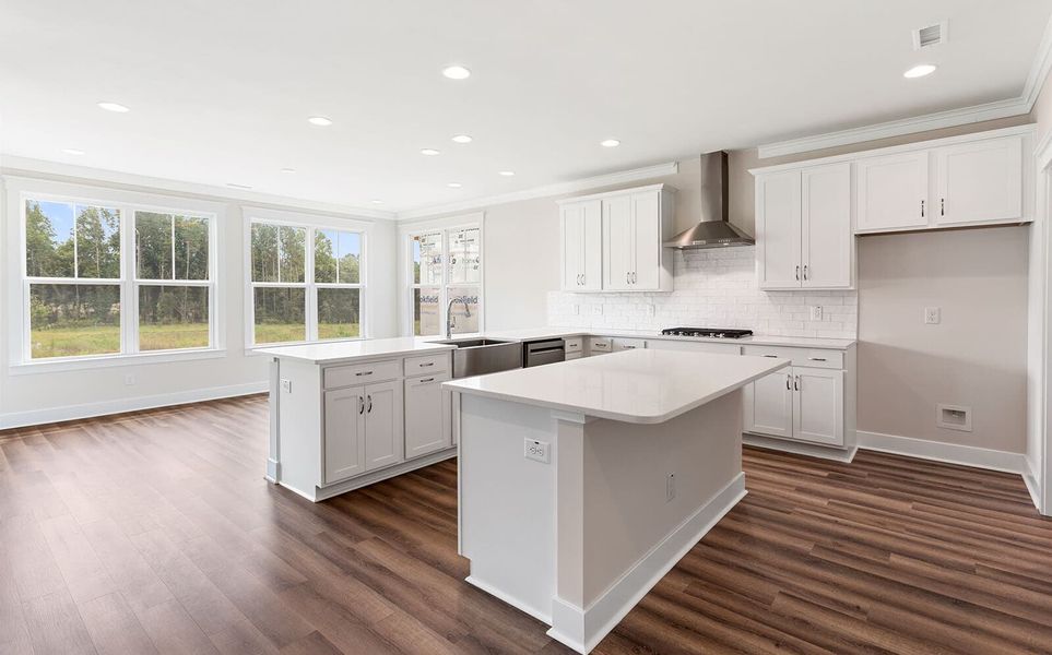 Kitchen and Sunroom