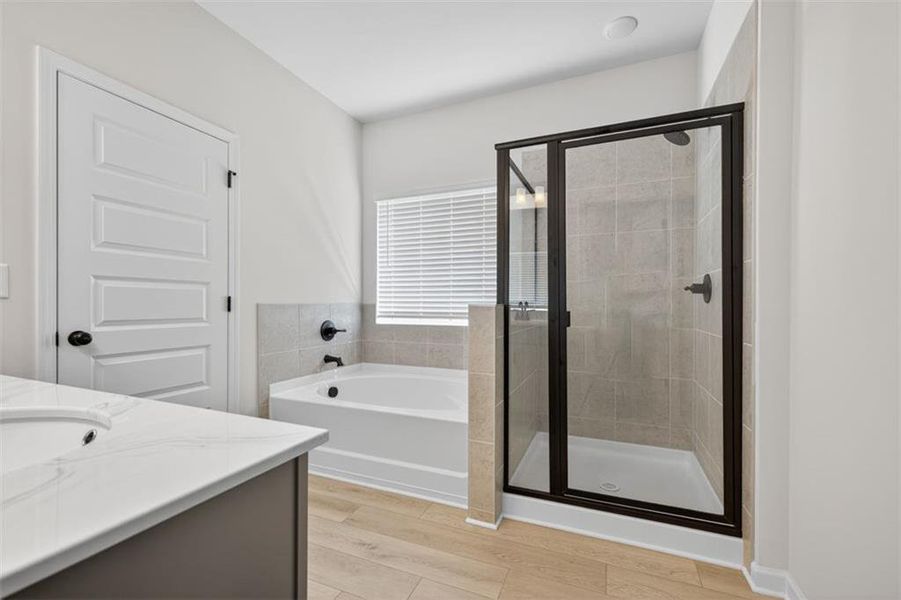 Furnished interior view inside a new home in Franklin Manor, Lawrenceville (Image 29).