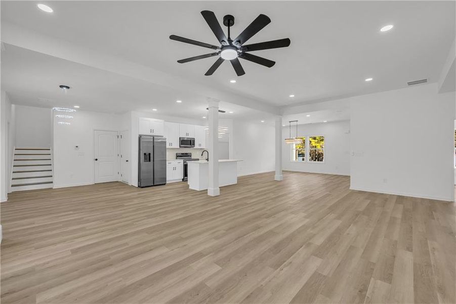 Spacious, unfurnished interior of a new home in , Covington (Image 23).