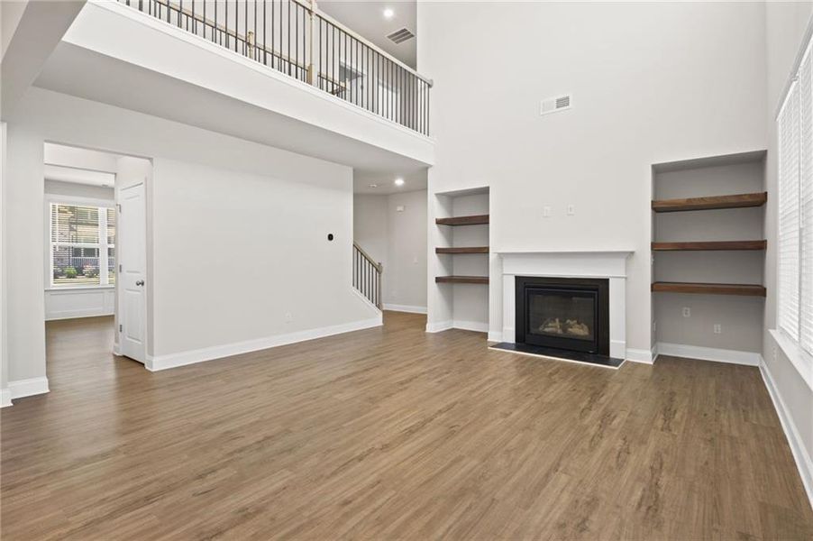 Spacious, unfurnished interior of a new home in Carmichael Farms, Canton (Image 21). Spacious, unfurnished interior of a new home in Carmichael Farms, Canton (Image 21).