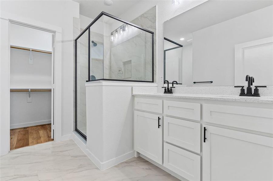 Furnished interior view inside a new home in , Celeste (Image 16).