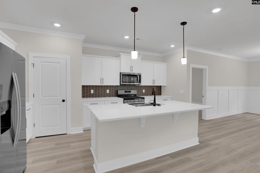 Furnished interior view inside a new home in Rolling Hills, Prosperity (Image 10).