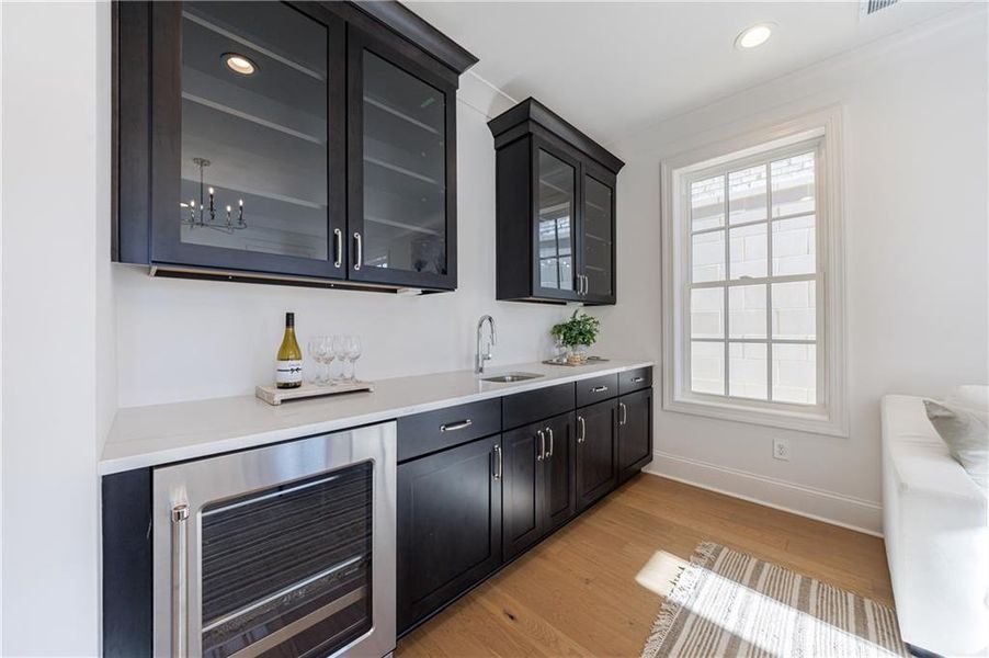 Furnished interior view inside a new home in , Alpharetta (Image 9).