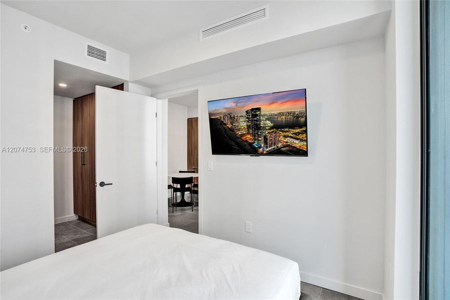 Furnished interior view inside a new home in , Miami (Image 24). Furnished interior view inside a new home in , Miami (Image 24).