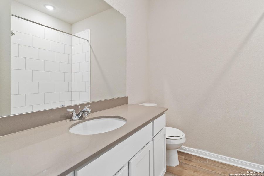 Close-up of interior finishes inside a home in Lonesome Dove, San Antonio (Image 11).