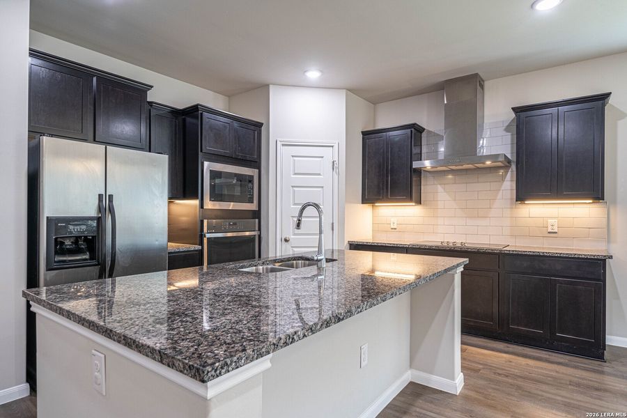 Furnished interior view inside a new home in Hannah Heights, Seguin (Image 9).