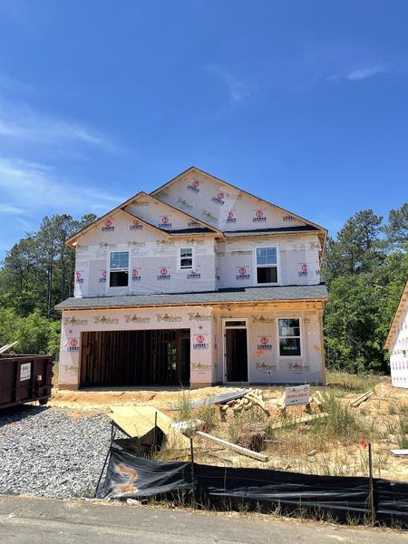 In-progress construction of a new home in Whiskey Run, New Ellenton, SC (Image 12).