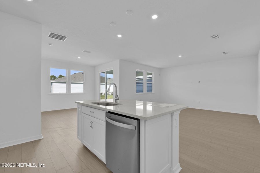 Furnished interior view inside a new home in Hyland Trail, Green Cove Springs (Image 7).