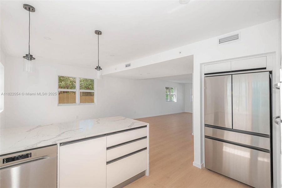Furnished interior view inside a new home in , Fort Lauderdale (Image 6).