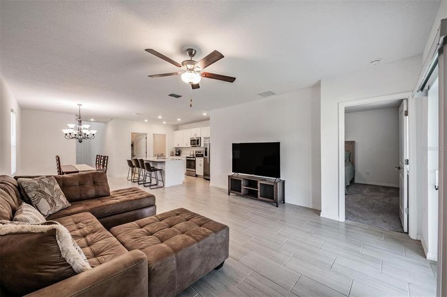 Furnished interior view inside a new home in Park East, Plant City (Image 10).