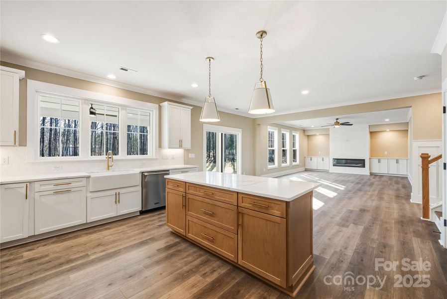 Furnished interior view inside a new home in , Wingate (Image 18).
