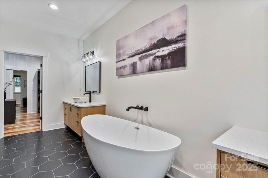 Furnished interior view inside a new home in , York (Image 18).