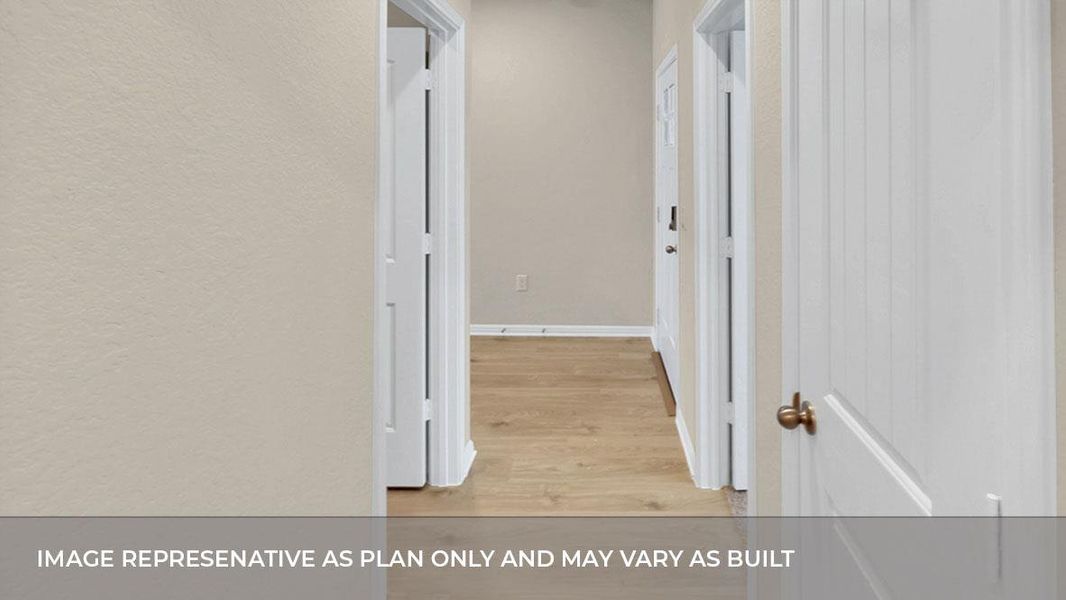 Spacious, unfurnished interior of a new home in Bar W Ranch, Leander (Image 15).