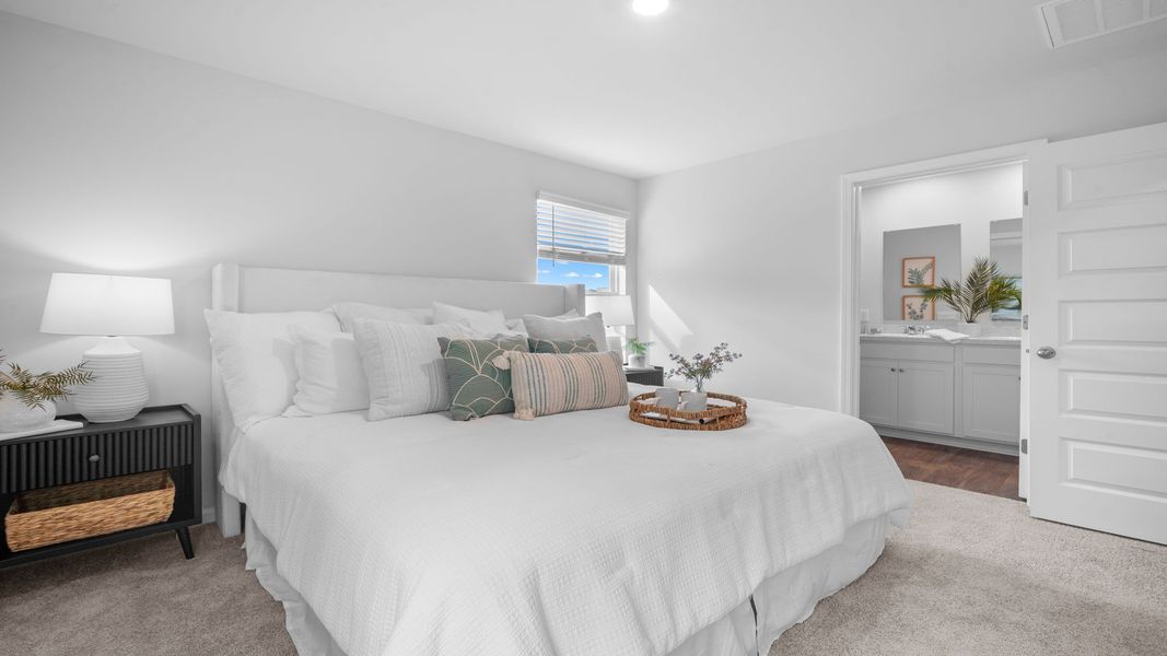 Furnished interior view inside a new home in Rice Hope, Port Wentworth (Image 29). Furnished interior view inside a new home in Rice Hope, Port Wentworth (Image 29).