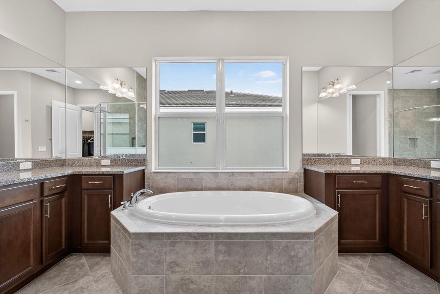 Furnished interior view inside a new home in , The Acreage (Image 34).