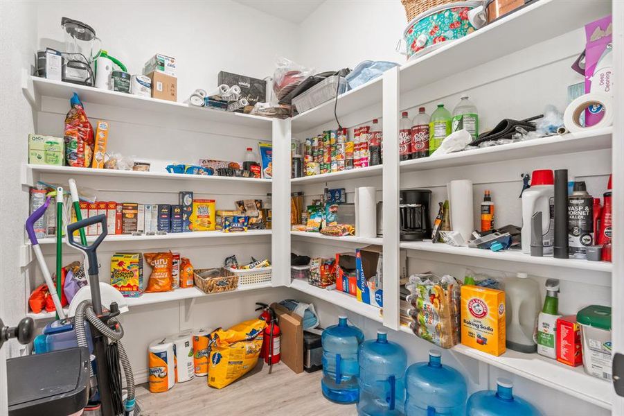 Large Pantry for stockpiling and canning Large Pantry for stockpiling and canning