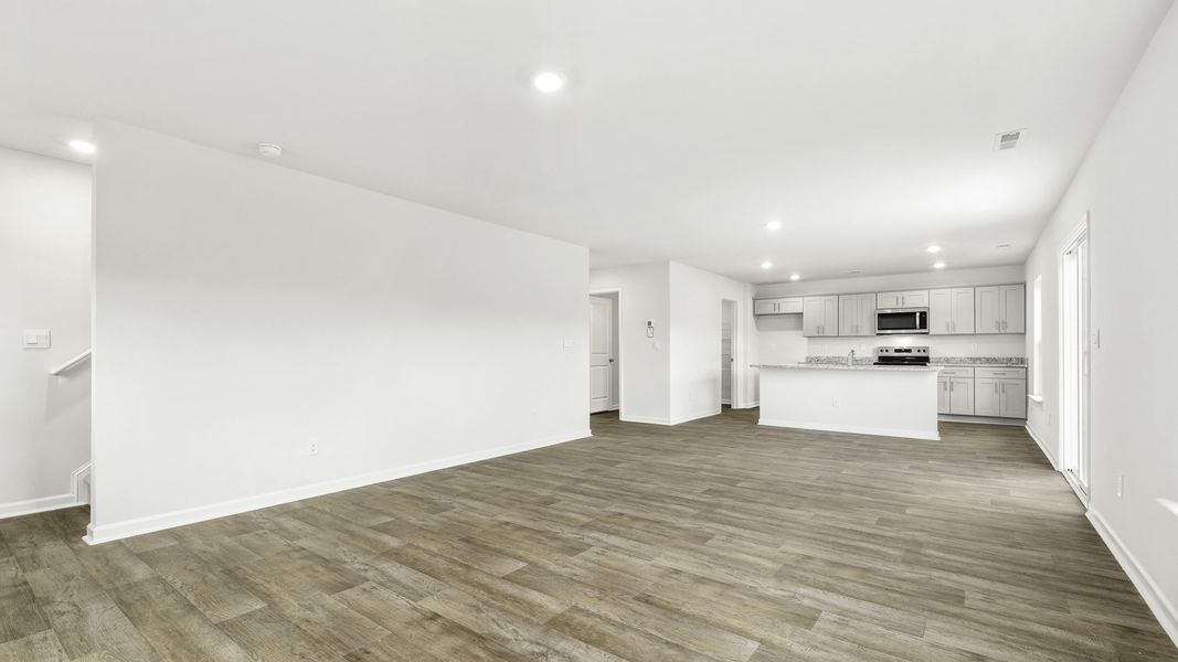 Spacious, unfurnished interior of a new home in Mount Hope Estates, Winston-Salem (Image 14). Spacious, unfurnished interior of a new home in Mount Hope Estates, Winston-Salem (Image 14).