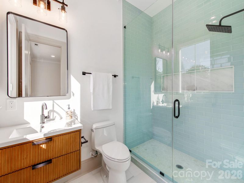 Furnished interior view inside a new home in , Charlotte (Image 25).