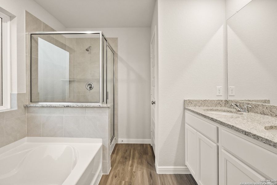 Furnished interior view inside a new home in Swenson Heights, Seguin (Image 5).