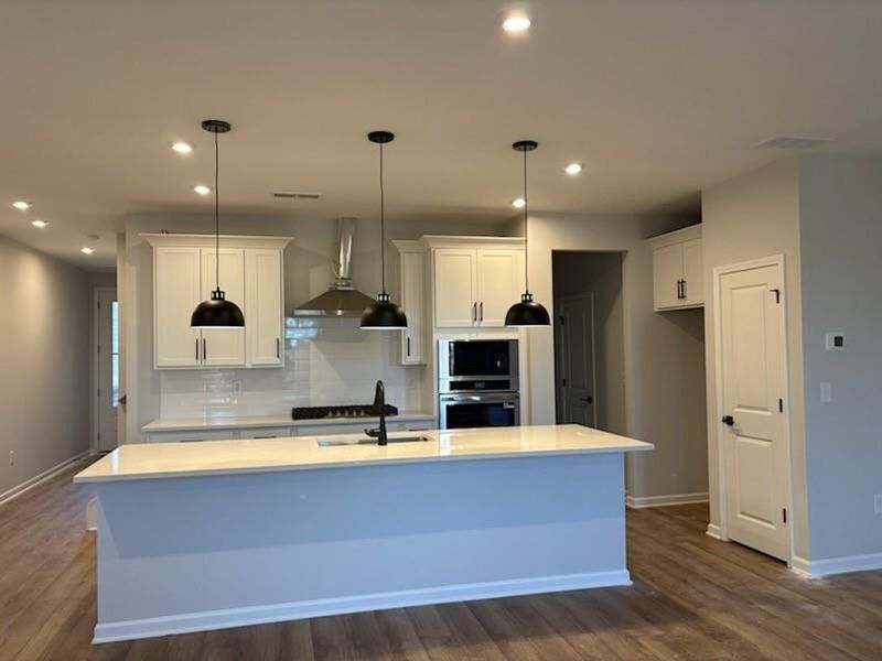 Furnished interior view inside a new home in Lake Shore, Winder (Image 3).