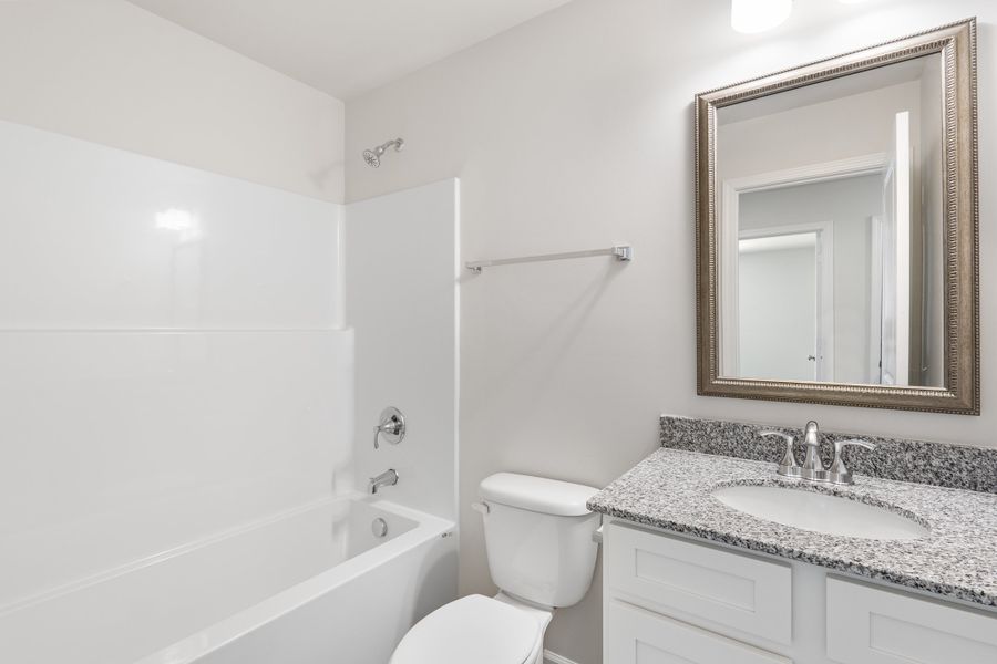 Representative furnished interior of a home built from the Juniper B by McGuinn Homes in South Welcome, Greenville (Image 13). Representative furnished interior of a home built from the Juniper B by McGuinn Homes in South Welcome, Greenville (Image 13).