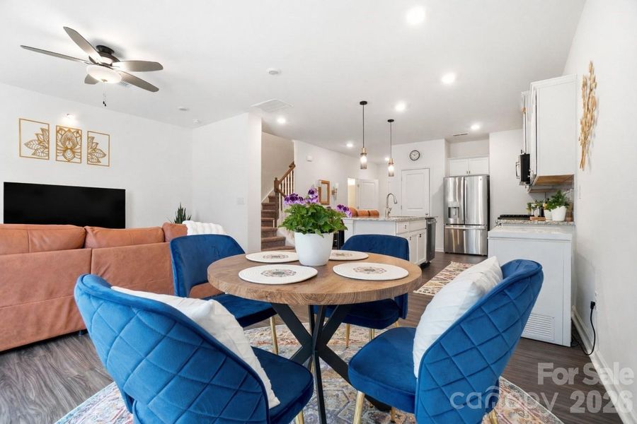 Furnished interior view inside a new home in , Monroe (Image 9).