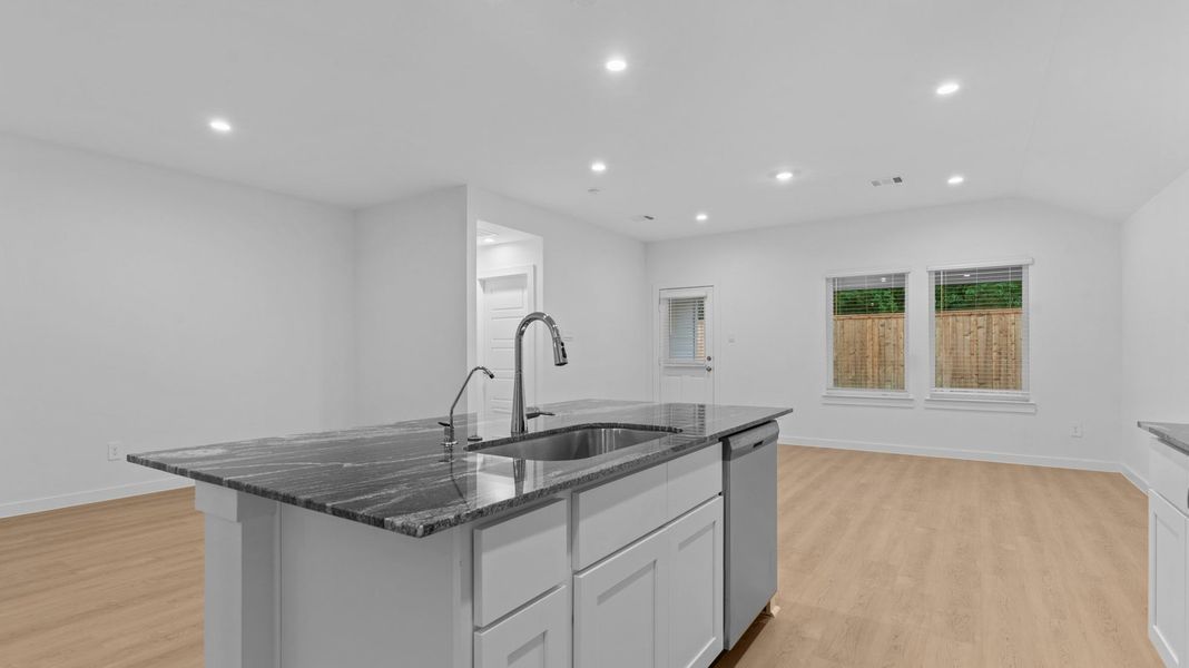 Furnished interior view inside a new home in Watermark, Alvin (Image 5). Furnished interior view inside a new home in Watermark, Alvin (Image 5).