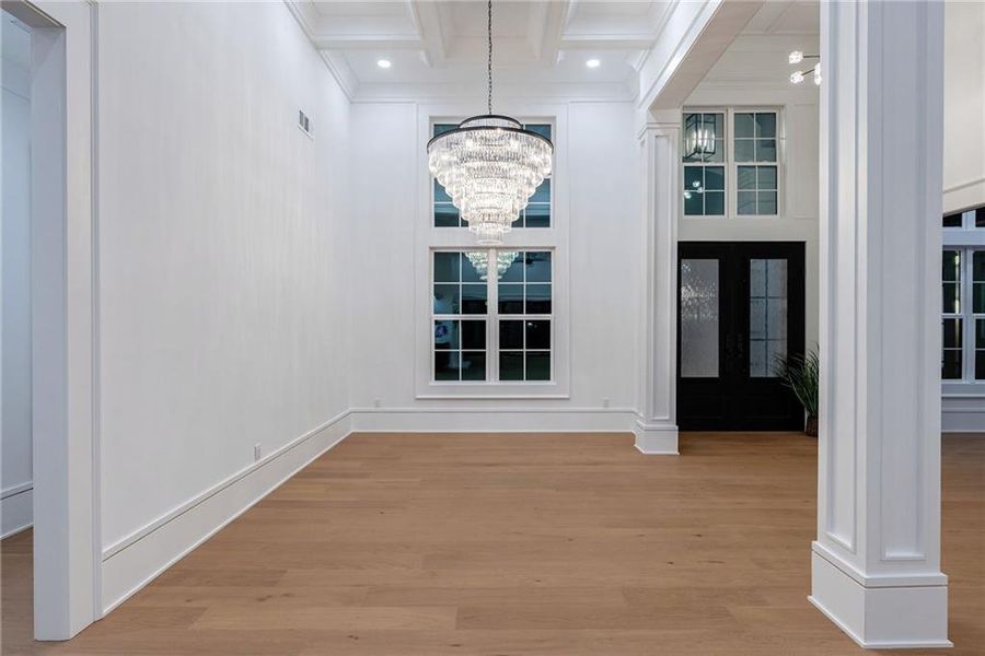 Spacious, unfurnished interior of a new home in , Monroe (Image 127).