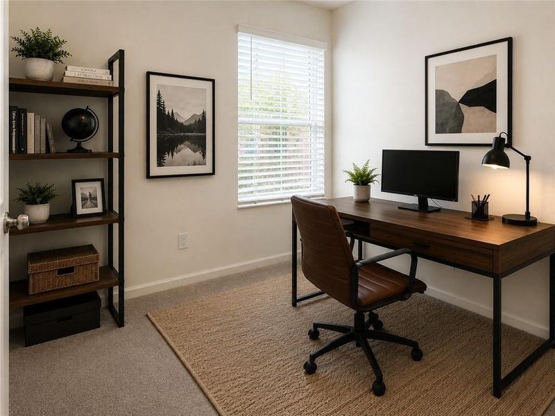 Furnished interior view inside a new home in Kingston Cove, Auburn (Image 10).