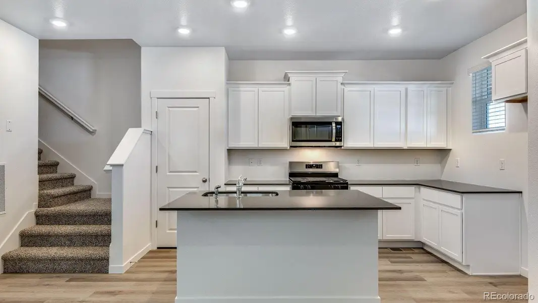 Furnished interior view inside a new home in Arcadia, Denver (Image 12).