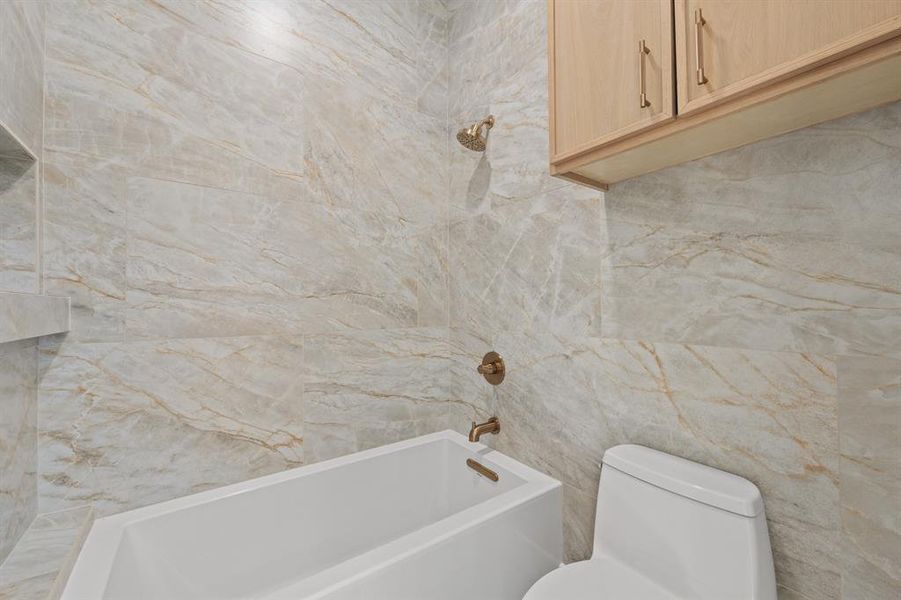 Furnished interior view inside a new home in , Godley (Image 15).