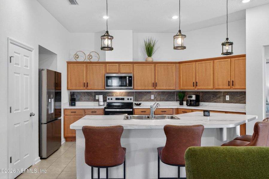 Furnished interior view inside a new home in , Jacksonville (Image 34).