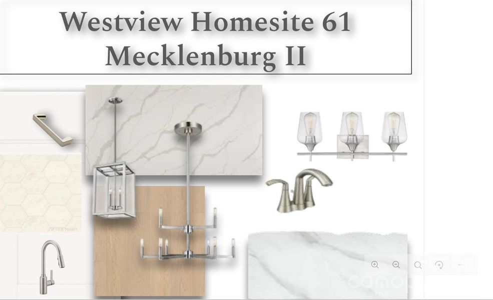 Sample of building materials used in homes in Westview Towns, Waxhaw (Image 8).