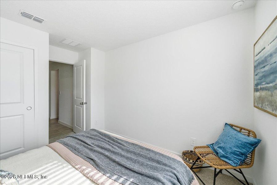 Furnished interior view inside a new home in Azalea Creek, Jacksonville (Image 35).