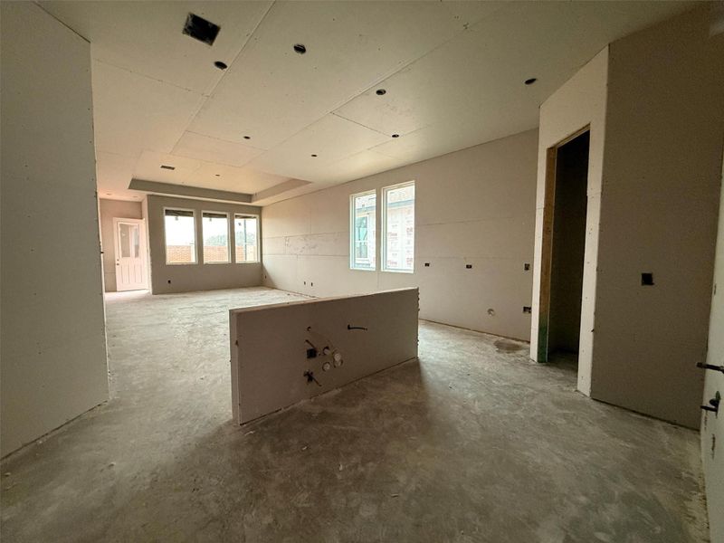 Actual progress of your home