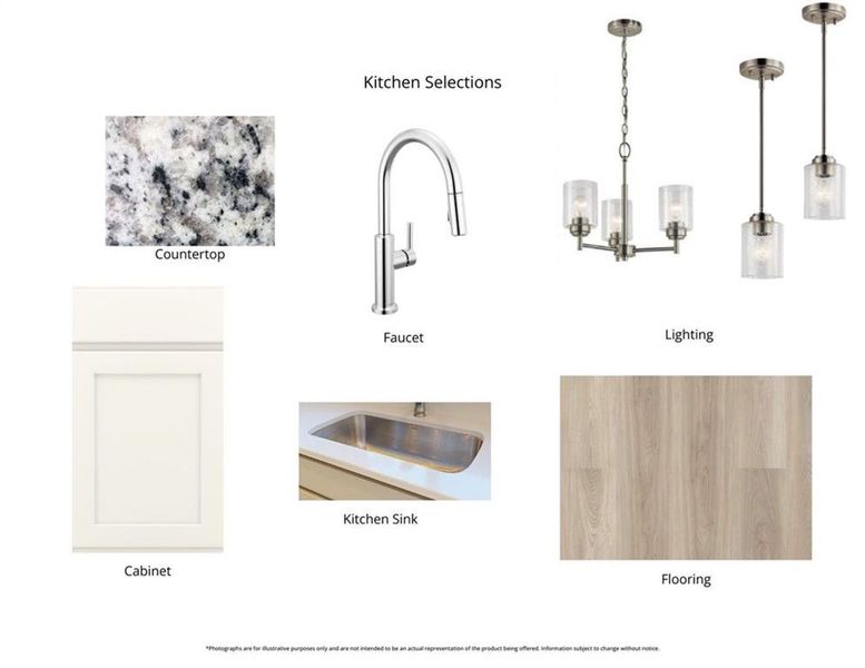 Sample of building materials used in homes in Villas at Gold Creek, Dawsonville (Image 3).