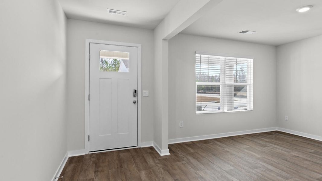 Spacious, unfurnished interior of a new home in Cedar Hill Landing, Navassa (Image 15). Spacious, unfurnished interior of a new home in Cedar Hill Landing, Navassa (Image 15).