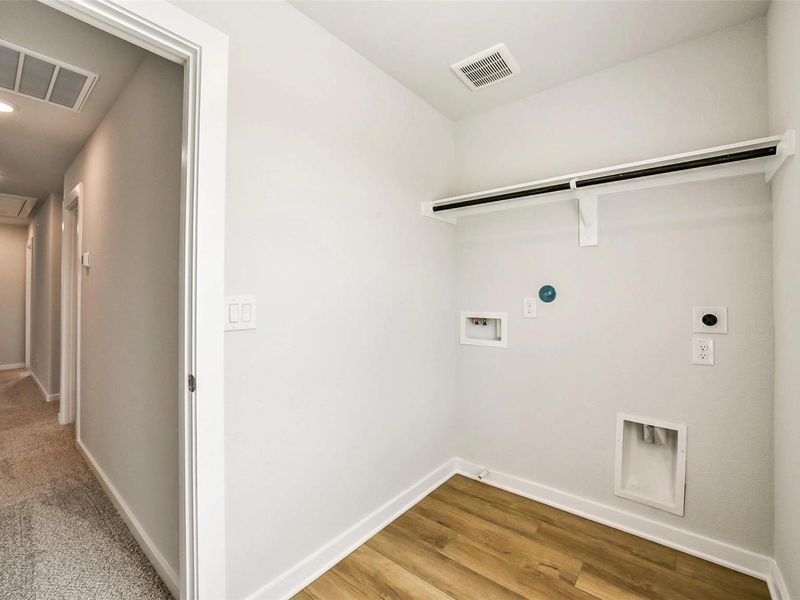 Spacious, unfurnished interior of a new home in Lakes at Black Oak, Magnolia (Image 30). Spacious, unfurnished interior of a new home in Lakes at Black Oak, Magnolia (Image 30).