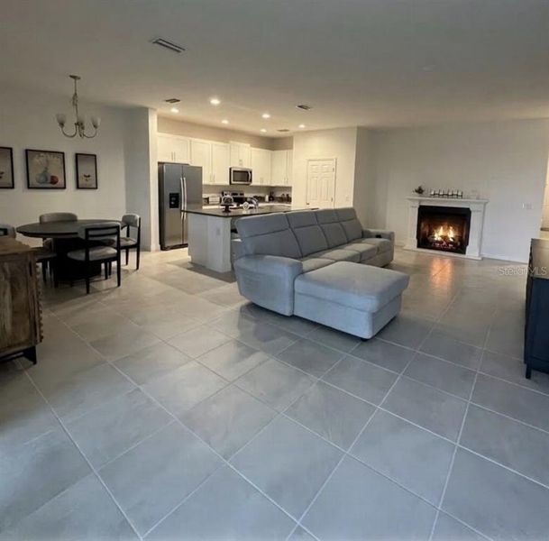 Furnished interior view inside a new home in , Groveland (Image 4). Furnished interior view inside a new home in , Groveland (Image 4).