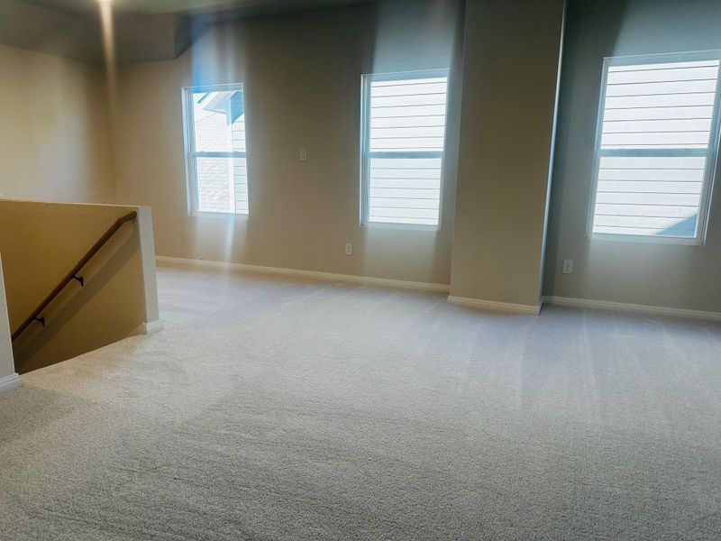 Spacious, unfurnished interior of a new home in Patterson Ranch, Georgetown (Image 27). Spacious, unfurnished interior of a new home in Patterson Ranch, Georgetown (Image 27).