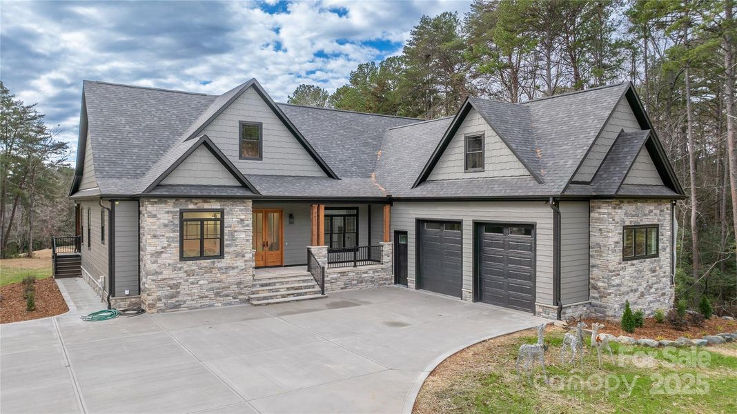 Front exterior of a new home in , Mount Gilead, NC, highlighting curb appeal (Image 23).
