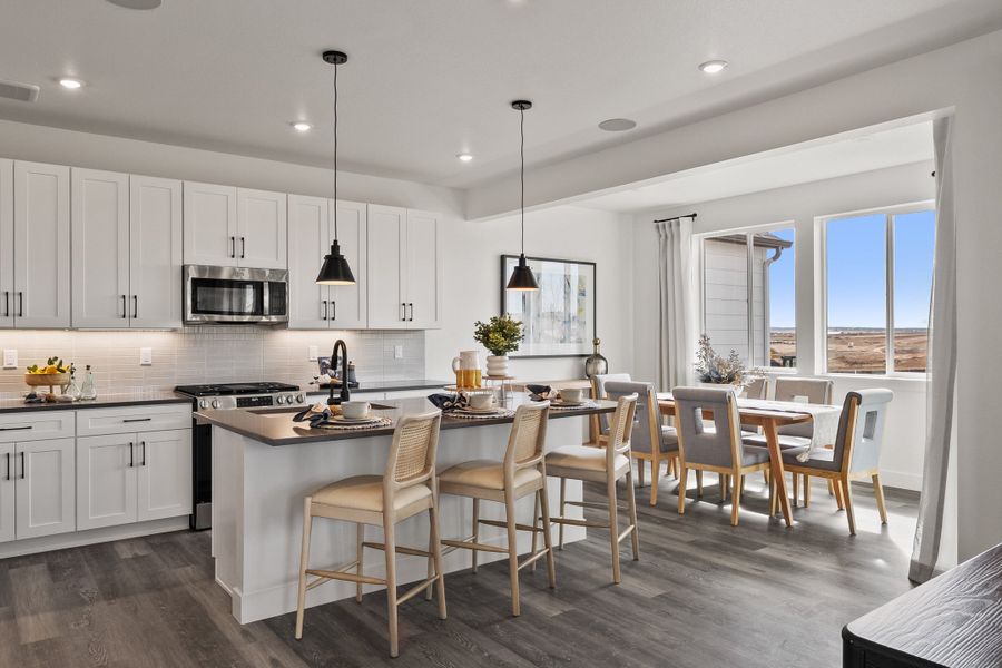 Representative furnished interior of a home built from the 4 by Trumark Homes in Trumark Homes at Tanterra, Parker (Image 6).