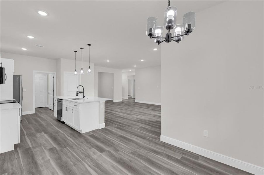 Spacious, unfurnished interior of a new home in , Ocala (Image 35).