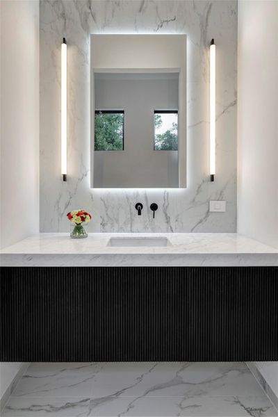 Furnished interior view inside a new home in , Houston (Image 31).