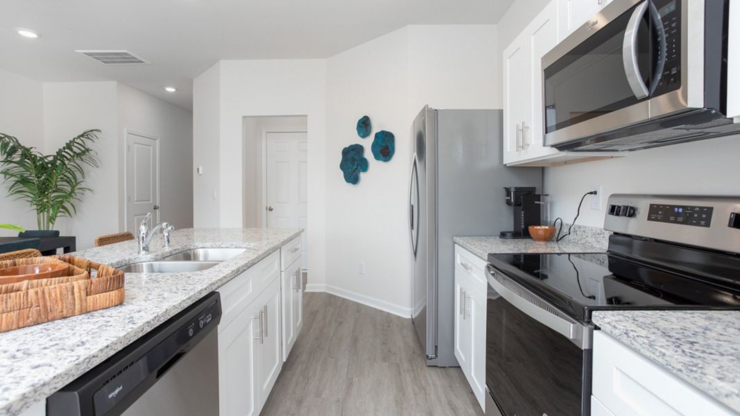 Furnished interior view inside a new home in Henley Ridge, Graham (Image 9).
