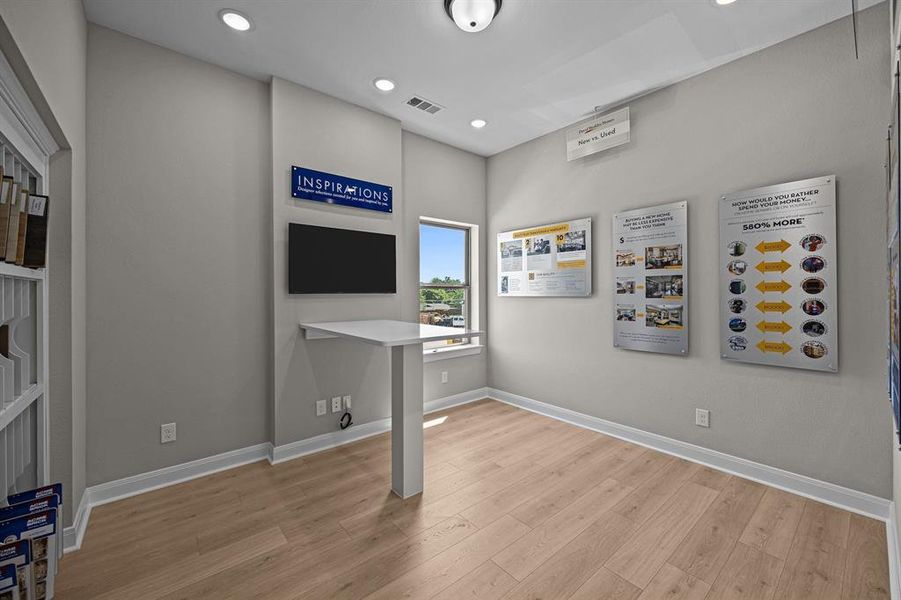 Furnished interior view inside a new home in Greenville Heights, Dallas (Image 13). Furnished interior view inside a new home in Greenville Heights, Dallas (Image 13).